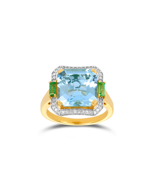 9ct gold topaz ring 9ct gold topaz ring