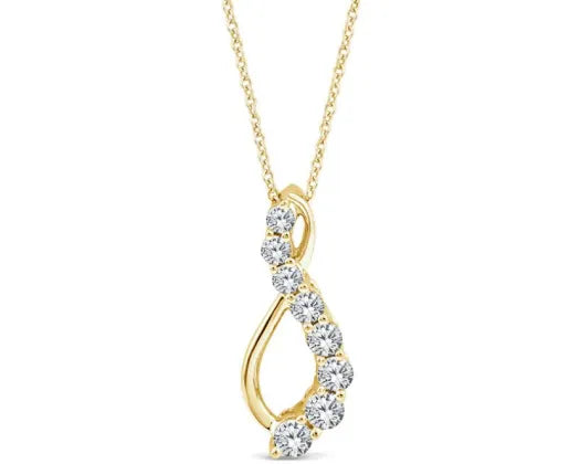 9ct gold diamond pendant 9ct gold diamond pendant
