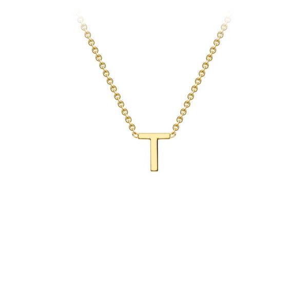 Gold 'T' necklace Gold 'T' necklace