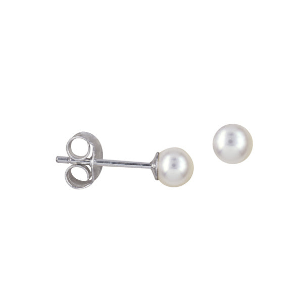 4mm freshwater pearl stud 4mm freshwater pearl stud