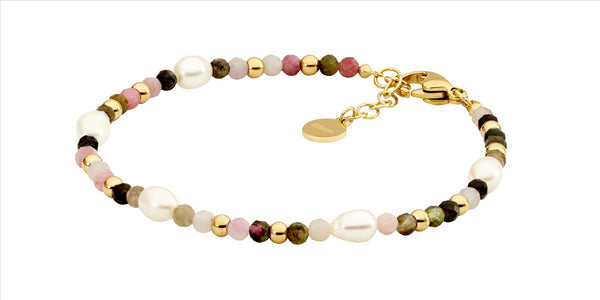 Pearl and tourmaline bracelet Pearl and tourmaline bracelet