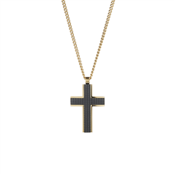 Black and gold plated cross Black and gold plated cross