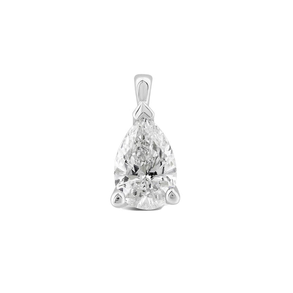 0.72ct Pear Diamond Pendant