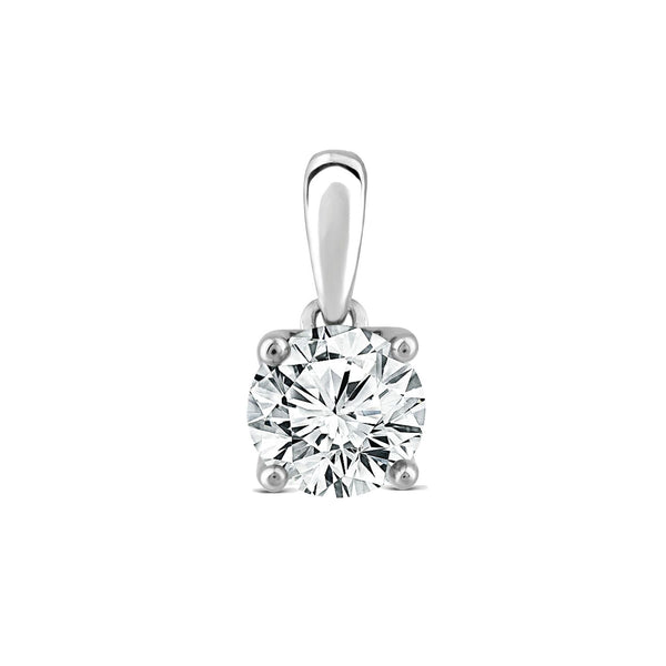 0.73ct Solitaire Diamond Pendant