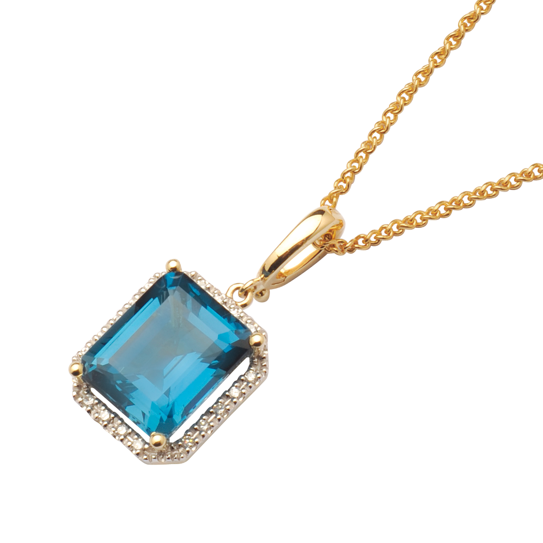 London Blue Topaz Enhancer Springfield Jewellers