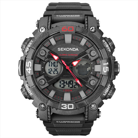 Sekonda analogue and digital watch