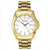 Men's gold plated watch