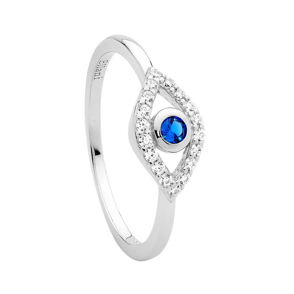 Evil eye ring