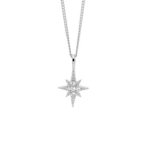 Silver Star Necklace
