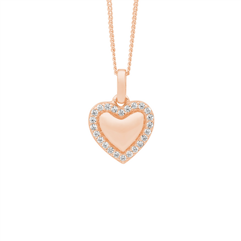 Rose gols plated necklace