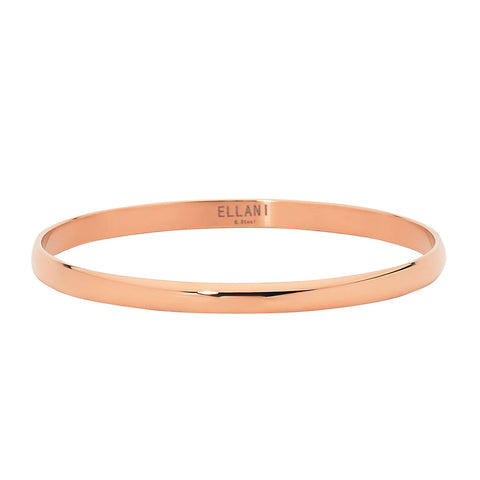 Stainless Steel Rose Gold Plated Bangle