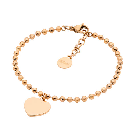 Stainless steel gold plated bracelet