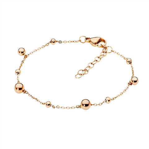 Stainless steel ball bracelet