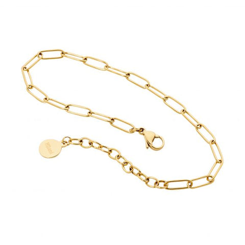 Stainless Steel Gold Plated Bracelet