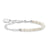 Charmista pearl long link bracelet