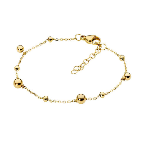 Stainless steel ball bracelet
