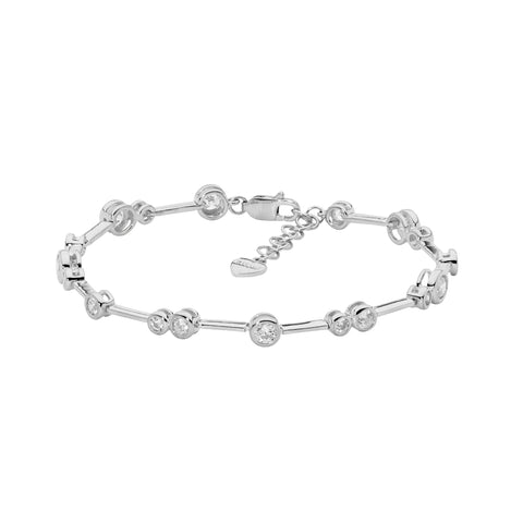 Sterling silver bar bracelet