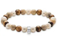 Pearl, Jasper and Tigers Eye bracelet