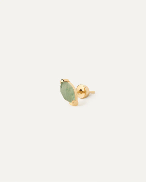 PDPAOLA aventurine single earring