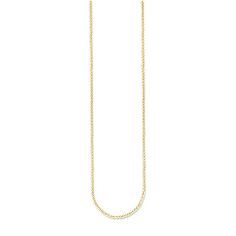 Gold plated 70cm chain
