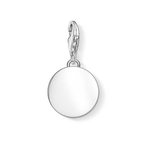 Sterling Silver Engravable Disc