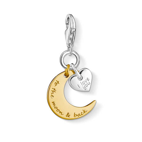 To the moon and back charm