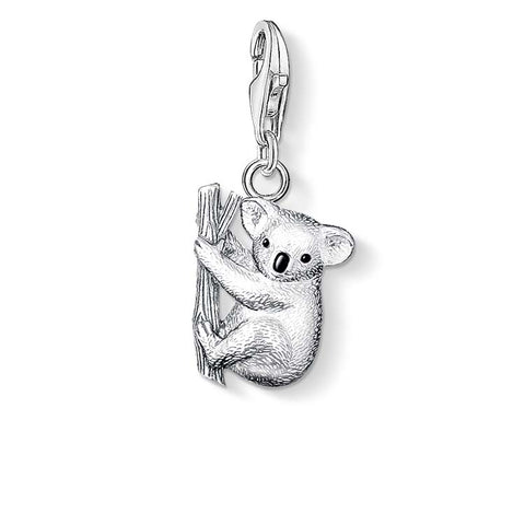 Sterling silver koala charm