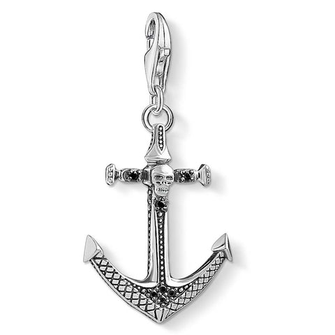 Sterling silver anchor charm