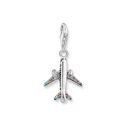 Sterling Silver Aeroplane Charm