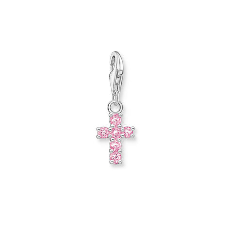 Charmista pink cross charm