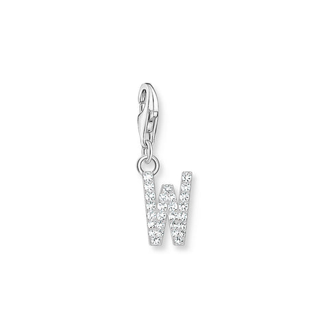 Charmista Silver 'W' charm