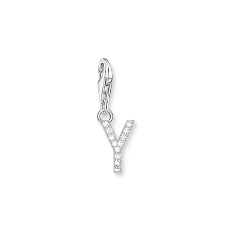 Charmista silver 'Y' charm