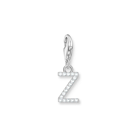 Charmista sterling silver 'Z' charm