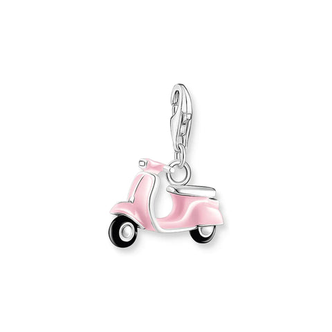 Pink scooter charm