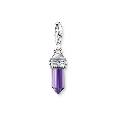 Charmista purple crystal charm
