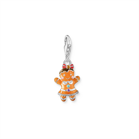 Gingerbread girl charm