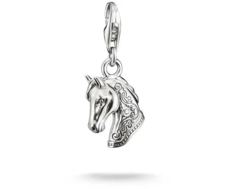 Horse head charm