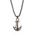 Stainless steel anchor pendant