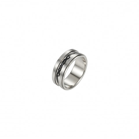 Stainless steel spinner ring