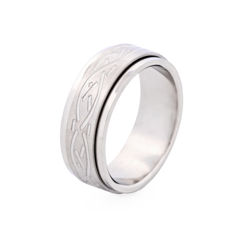 Stainless steel spinner ring