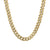 Gold plated curb chain