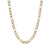 Gold plated figaro chain