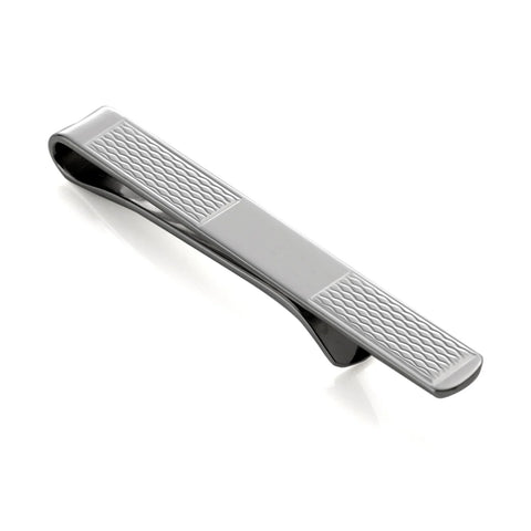 Sterling silver tie clip