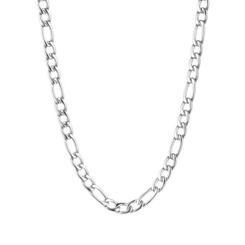 Stainles steel 61cm figaro chain