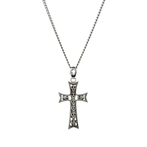 Skull cross necklace