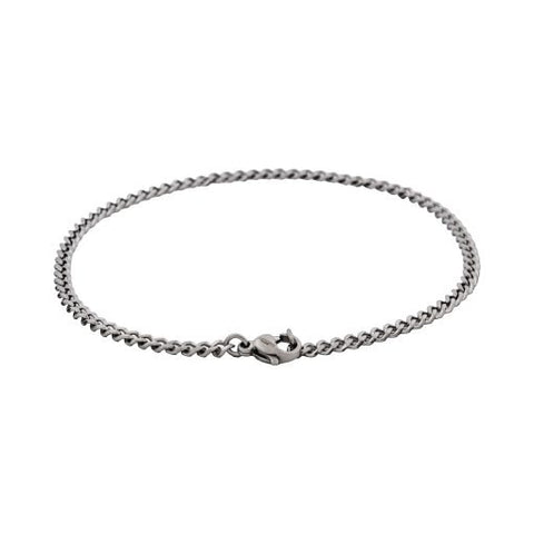 Stainless steel fine bracelet