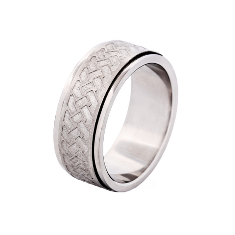 Stainless steel spinner ring