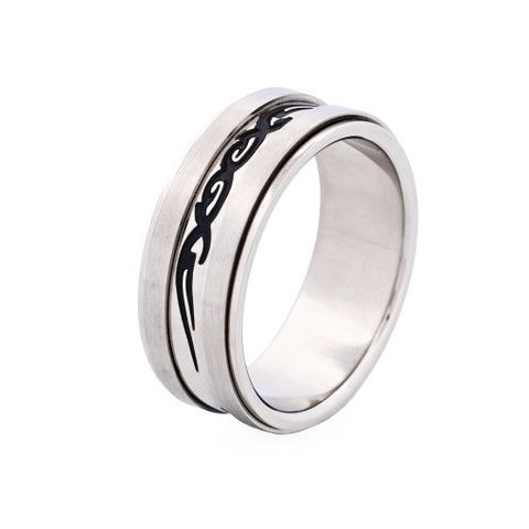 Stainless steel spinner ring