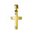 9cy Gold Fancy Cross Pendant
