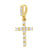 9ct Gold Cubic Zirconia Cross